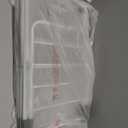 S AFSTAR Folding Clothes Drying Rack, Collapsible Laundry Drying Rack w/Adjustable Gullwing & Shoe Holder, Space-Saving Clothes Drying Hanger for Indoor & Outdoor Use, No Assembly Required