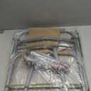 Medline Lightweight Junior/Lower Height Folding Walker with 5 Wheels