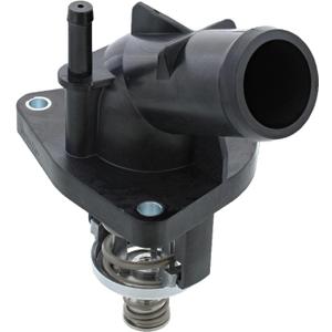 MotoRad 815-207 Engine Coolant Thermostat Housing Assembly - Chevy Silverado 1500 (14-18) Tahoe (15-20) Suburban (14-20), GMC Sierra 1500 (14-19) Yukon (15-20) Yukon XL (15-20)