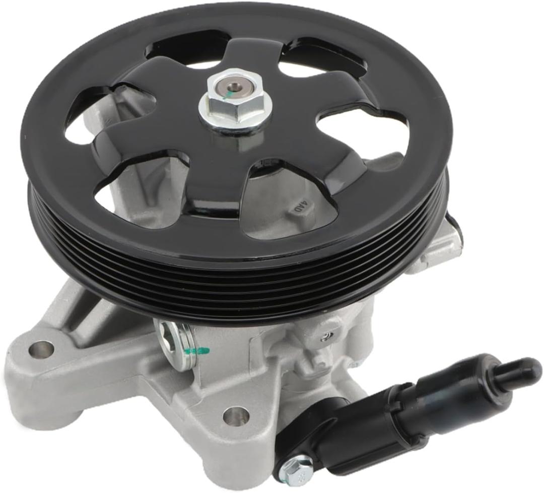 Power Steering Pump with Pulley Fits for 2011-2017 Honda Odyssey, for 2009-2015 Pilot, for 2014 Ridgeline Touring Sport RT RTL DX SE, Replace OE 96-665 96665 21-534 21534 56110RN0A51