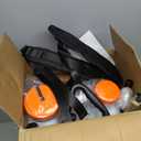 VEVOR 4 Gallon Battery Powered Backpack Sprayer with Wheeled Cart, Adjustable 0-94 PSI, 13FT Hose, 6 Nozzles, 2 Wands Included, Wide Mouth Lid for Weeding, Cleaning, Long Spray Time Without Fatigue