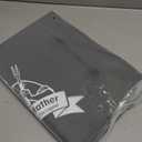 Frienda BBQ Meat Resting Bag with 50 Sheets Butcher Paper, 21" Insulated BBQ Blanket for Brisket & Pork Shoulder, Leakproof Thermal Cooler Bag, Smoker Accessories Grilling Gifts for Men Dad(Black)