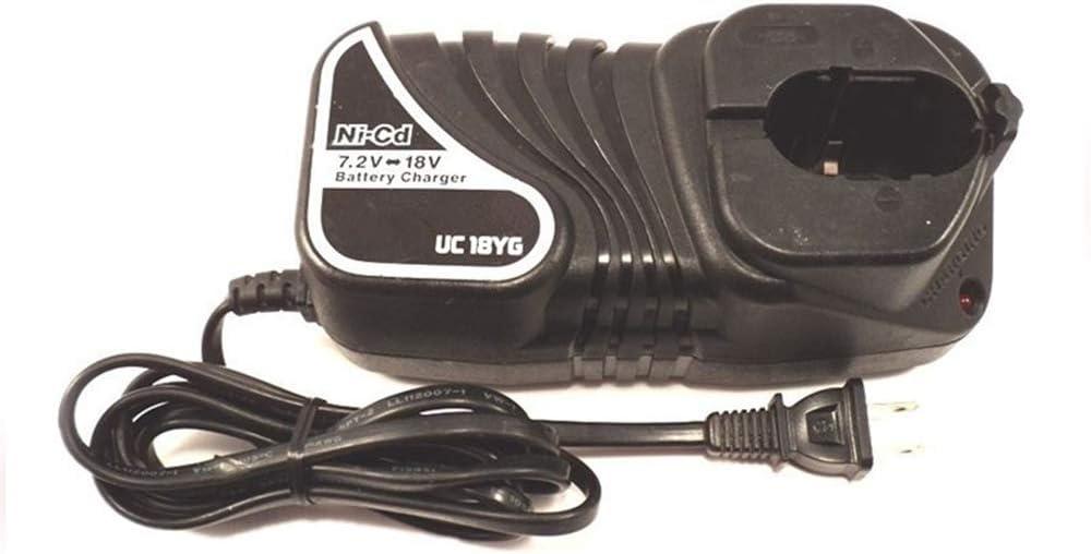 Original Battery Charger Replacement for Hitachi UC18YG 7.2V 9.6V 12V 14.4V 18V, EB712S FEB7S EB714S EB912S FEB9S EB12S FEB12S