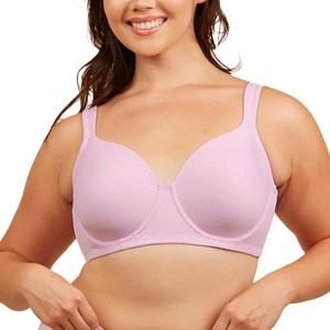 LEADING LADY, The Brigitte Full Coverage, Underwire, Lightly Padded T-Shirt Bra, Side and Back Smoothing, Adjustable Straps 50A LEADING LADY, The Brigitte Full Coverage, Underwire, Lightly Padded T-Shirt Bra, Side and Back Smoothing, Adjustable Straps 50A