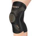 JIUFENTIAN Copper Knee Brace for Women and Men -Knee Sleeves for Knee Pain -Arthritis Pain Relief & Joint Support for Running, Workout, Sports - SINGLE(Medium)