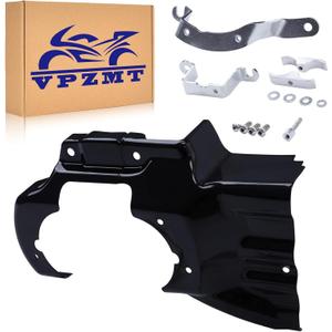 Engine Transmission Interface Cover Trim for Harley Softail Fat Boy FXS FLSTSB FLSTF FLSTC FLSTFB 2007-2017