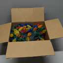 C9 LED Christmas Lights Outdoor, 97ft 150 LED Waterproof Strawberry Christmas Decorations String Lights, Plug in Vintage Christmas Tree Lights for Outside, Roof, Patio, Wedding, Party, Multicolor