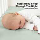 KeaBabies 2-Pack Organic Crib Sheets for Boys, Girls - 52x28 Fitted Crib Mattress Sheet Neutral, Breathable Jersey Cotton Cover for Baby Bed, Toddler Mattress, Soft & Cute Prints (Sage)