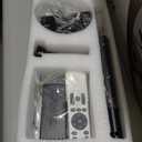 52" Wood Ceiling Fan with Lights Remote Control,Quiet DC Motor 3 Blade Ceiling Fans for Patio Living Room, Bedroom, Office,Indoor Outdoor(Black)