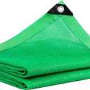 BeGrit Shade Cloth for Garden 70% 6x6.5ft with Grommets Sunblock Sun Mesh UV Resistant Net for Plants,Greenhouse,Patio,Chicken Coop(Green)