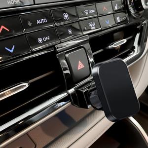 Car Phone Holder, Air Vent Hands Free Adjustable Stand, Auto Cradles Dashboard Mount for Toyota Highlander/Hybird 2020-2023, Custom Magnetic Navigation Bracket for All Smartphone, iPhone