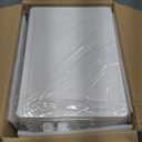 Clear Storage Bins with Lid 24Qt, 4 Pack Stackable Storage Bins, Acrylic Organizers, Plastic Multifunctional Folding Storage Bins, Plastic Stackable Storage Box for Bedroom, Living Room, Office