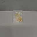 UYTRDVG 100pcs Sew on Rhinestones Crystal Gems Glass Sunflower with Gold Claw Mixed 8mm 10mm 12mm 14mm Flower Claw for Sewing Dress, Clothes, Shoes, Wedding Decoration (01 Clear White)
