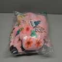 Horse Blanket Gifts for Girls Women Western Horses Flowers Print Fleece Flannel Throw Blankets Soft Lightweight Animal Plush Stuffed Pink Throws for Kids Adults Bed Sofa Decor 50"x40"