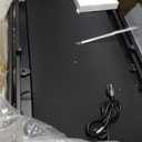 Walking Pad Treadmill with Handle Bar, Compact Portable Treadmills for Home Small, Electric Walking Pads with Handles, 3.5HP Quiet and LED Display, 400 LBS Capacity (Black 1)