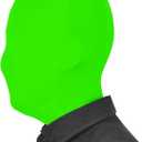 Sheface Men's and Women's Spandex Halloween Cosplay Hood Mask Party Full Cover Hood Masquerade Mask (Lime Green)