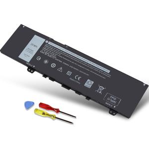 38Wh F62G0 Battery for Dell Inspiron 13 7000 7373 7386 7370 39DY5 2 in 1 7380 5370 P83G P83G001 P91G P87G P91G001 P83G002 P87G001 Vostro 5370 F62GO RPJC3 39DY5 039DY5 0RPJC3 0F62G0 CHA01 11.4V 3-Cell