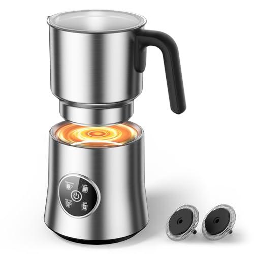 Milk Frother and Steamer, 30.44Oz./900ML Stainless Steel Jug