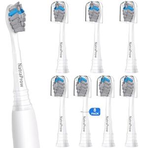 Replacement Brush Heads Compatible with Philips Sonicare Electric Toothbrush, Charcoal/Blue 7 Count Refills