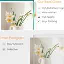 Real Glass Collage Picture Frames - 7 Pack, Gallery Frame Set, Multi Sizes Including 11x14, 8x10, 5x7, Collage Wall Decor for Hanging or Tabletop Display, Black