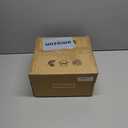 2 Pack Modern Crystal Moon Pendant Lights, Dimmable Natural White (3000K) LED Black Hanging Light Fixture for Kitchen Island, Dining Room, Bar, Bedroom