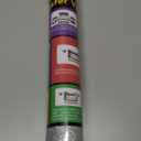 HTVVETUR Glitter Silver Heat Transfer Vinyl - 12" x 9ft Glitter HTV Rolls for Shirts, Iron on Vinyl for Cameo - Easy to Cut & Weed (J004-9ft)