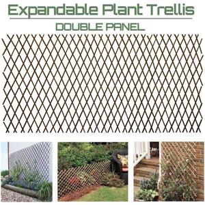 Glant Lattice Fence Expandable Plant Climbing Lattices Trellis Fence, Open Screen Fencing, Trellis Fence (2)