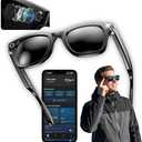 nexlenz Smart Glasses with Camera, 8MP POV Recording Sunglasses for Travel, Cycling & Outdoor Use, AI Object Recognition, Voice Translation, Bluetooth Audio, Built-in Storage, IP67, Photochromic Lens