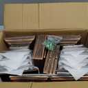 HUYIENO Solar Post Cap Lights Outdoor LED Lighting Deck Fence Light Two Modes Warm White/7 RGB Color Changing Suitable for 4x4 5x5 Wooden Posts (Brushed Copper, 8pk), HY1238