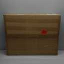 Large Military Shadow Box Solid Wood Burial Flag Display Case for American Veteran Flag Display Fit a Folded 5'x9.5' Flag Military Flag Display Case, Mahogany Finish