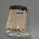 100 Pcs Sanding Sticks, 280 Grit Matchsticks Sanding Twigs, Fine Detailing Sanding Tools for Tight Spaces Plastic Models Wood, 5.4 x 0.2 Inch