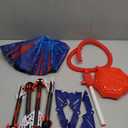 Spider Rocket Launcher for Kids, 4 Rockets with Web Air Pump, Stomping Launch Toys, Outdoor Spider Toys Gifts for 3-10 Year Old Boys & Girls