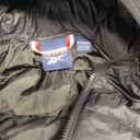 Reebok Mens Puffer Jacket - Lightweight Quilted Glacier Shield Plus Size Puffer Jackets for Men - Insulated Mens Winter Coats, Size X-Large, Solid Black