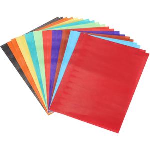 MECCANIXITY 100 Sheet Large Origami Paper 12 x 8 Inch, Shiny Origami Kite Paper Easy Folding for Beginner DIY Arts Crafts, 10 Colors