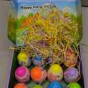 2026 New Easter Gifts Building Set for Kids -12-in-1 Happy Farm Village Building Toy with Prefilled Eggs, Easter Basket Stuffer & Decorations for Boys & Girls 6+, with Farm Animals, Hen & Carrot House