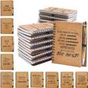 40 Pcs Employee Appreciation Gifts Bulk - 20 Sets of Inspirational Notebooks with Motivational Pens, Small Notepads for Coworkers, Office Staff, Team, Volunteer, Nurse, Teachers, Thank You Gifts