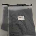 2 x Women's Mesh Lingerie Fishnet Babydoll Mini Dress Bodysuit See Through Shirts Long Sleeves Lingerie Bodysuit Cover Up (Black)