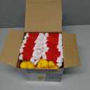 Liliful 48 Pcs Christmas Rubber Ducks with Hat Xmas Mini Rubber Ducks in Bulk Holiday Party Favors Bath Toys for Christmas Party Decor Gift (Santa Hat)