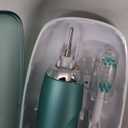 Aquasonic Vibe Series Ultra-Whitening Toothbrush  ADA Accepted Power Toothbrush - 8 Brush Heads & Travel Case  40,000 VPM Motor & Wireless Charging - 4 Modes w Smart Timer  Mint Green Metallic