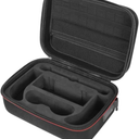 Portable Deluxe Carrying Case for Nintendo Switch Protected Travel Case with Rubberized Handle Shoulder Strap