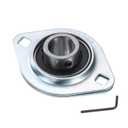 uxcell SBPFL204-12 Pillow Block Bearings 3/4" Bore Bearing Units Steel Flange Mounted Bearing Housing with Wrench