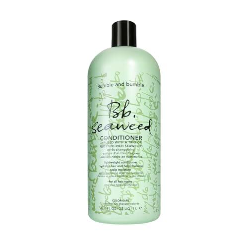 Bumble and bumble. Seaweed Hydrating Conditioner | For Fine-to-Medium Hair or Daily Washer | Anti Frizz, Color Safe + Detangler | Liter Size, Pump Sold Separately, 33.8 Fl Oz