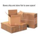 Tape Logic TLMD201414 Multi-Depth Corrugated Boxes, 20" x 14" x 14", Kraft (Pack of 15)