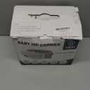 HKAI Baby Hip Carrier,Baby Carrier with Adjustable Waistband & Breathable Mesh, Ergonomic Carrier with Non-Slip Hip Seat Surface for Newborns & Toddlers (Light Grey)