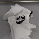 Shappy 4 pcs 43 Inch 18 Inch Halloween Ghost Decorations Halloween Ghost Windsocks Decorations for Home Decor Outside for Party Supplies