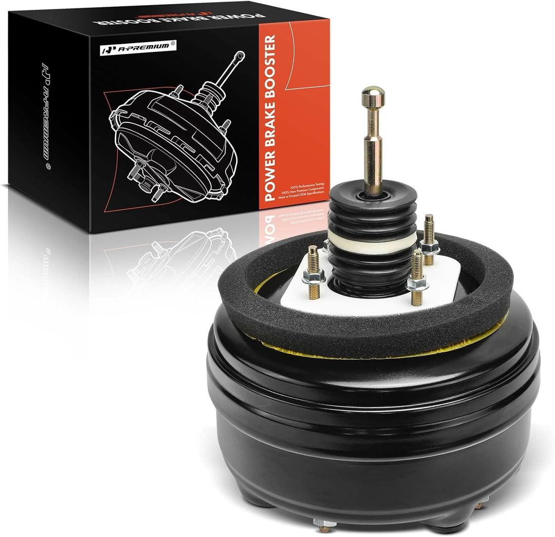 A-Premium Vacuum Power Brake Booster Compatible with Jeep Cherokee 2014-2019 & Chrysler 200 2015-2017, 2.4L, Without Master Cylinder