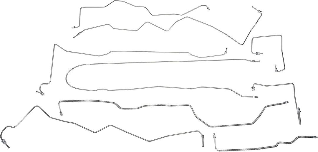 Dorman 919-239 Stainless Steel Brake Line Kit Compatible with Select Jeep Models (OE FIX)