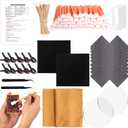 238 Pcs Card Cleaning Kit, Trading Card Cleaning Kit & Sports Card Flattening Kit, Card Care and Repair Tool Accessories for Card Collector with User Manual