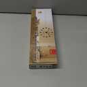 Mintime Modern Frameless DIY Wall Clock Large 3D Wall Watch Mirror Numbers for Home Office Decorations (Silver)