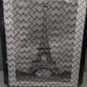 20x27 Picture Frame Set of 2, Display Pictures 16 x 24 with Mat or 20 x 27 Without Mat for Wall Mounting Display, Poster Frames, Black